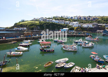 Mevagissey Cornwall Stock Photo