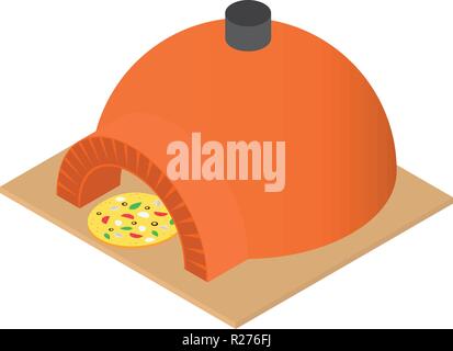 Bread maker icon. Isometric illustration of bread maker vector icon for web Stock Vector