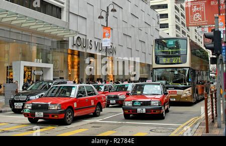 Canton Road in Tsim Sha Tsui, Hong Kong Stock Photo - Alamy