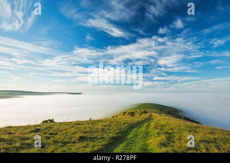 Compton Down, Cranborne Chase, Dorset, England Stock Photo