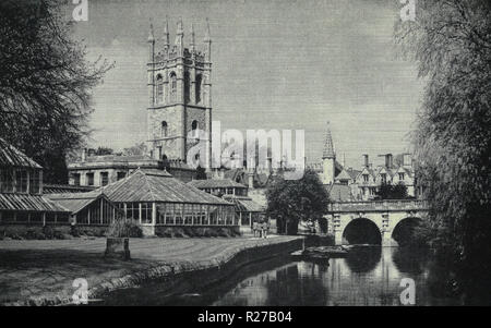 Oxford Magdalen collage. The city is known worldwide as the home of the University of Oxford, the oldest university in the English-speaking world.[11] Buildings in Oxford demonstrate notable examples of every English architectural period since the late Saxon period. Oxford is known as the 'city of dreaming spires', a term coined by poet Matthew Arnold. Oxford has a broad economic base. Its industries include motor manufacturing, education, publishing and a large number of information technology and science-based businesses, some being academic offshoots. Stock Photo