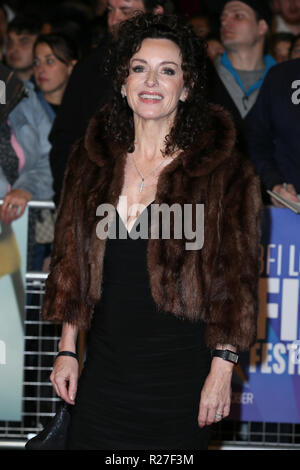 The BFI 62nd London Film Festival European Premiere of 'Outlaw King' held at the Cineworld Leicester Square - Arrivals  Featuring: Gillian Berrie Where: London, United Kingdom When: 17 Oct 2018 Credit: Mario Mitsis/WENN.com Stock Photo