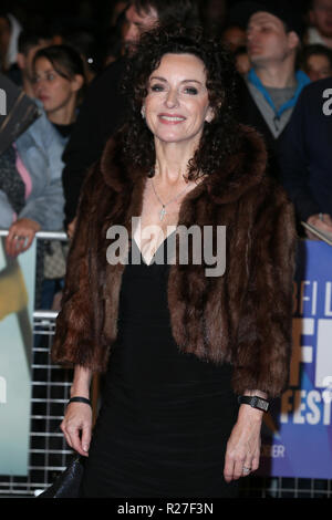 The BFI 62nd London Film Festival European Premiere of 'Outlaw King' held at the Cineworld Leicester Square - Arrivals  Featuring: Gillian Berrie Where: London, United Kingdom When: 17 Oct 2018 Credit: Mario Mitsis/WENN.com Stock Photo