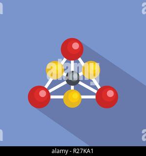 Diamond lattice icon. Flat illustration of diamond lattice vector icon for web Stock Vector