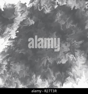 dark grey watercolor feathered clouds abstract background pattern, vector illustration Stock Vector