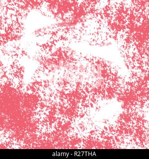 red pastel crayon brush stroke background pattern, vector illustration Stock Vector