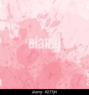 red watercolor splash background pattern, vector illustration Stock Vector