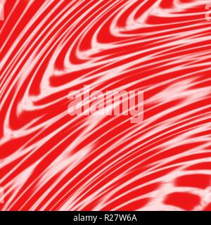 red watercolor curved strokes background pattern, vector illustration Stock Vector