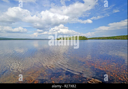 Dunphy's Pond in Terra Nova National park in Newfoundland Stock Photo
