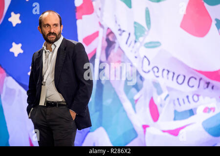 Rome, Italy. 17th November 2018. Foto Roberto Monaldo / LaPresse 17-11-2018 Roma Politica Assemblea Nazionale del Partito Democratico Nella foto Matteo Orfini  Photo Roberto Monaldo / LaPresse 17-11-2018 Rome (Italy) National Assembly of the Democratic Party In the photo Matteo Orfini Credit: LaPresse/Alamy Live News Stock Photo