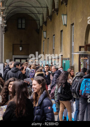 Catholic University of the Sacred Heart,Milan, Italy. 17th November 2018. Credit: LaPresse/Alamy Live News Stock Photo