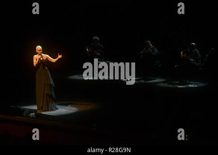 Fordo Singer Portuguese Fado singer Mariza (Marisa dos Reis Nunes) performs on stage ...