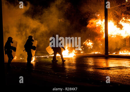 Athens, Polytechnic in Exarchia. Greece Stock Photo - Alamy