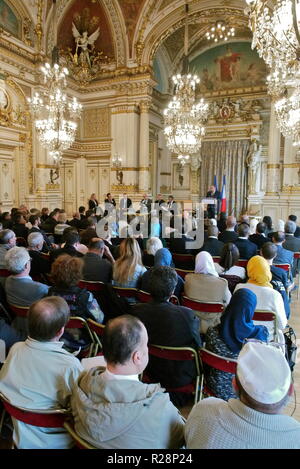 Diplomas award studies of secularism, Lyon, France Stock Photo