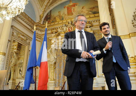 Diplomas award studies of secularism, Lyon, France Stock Photo