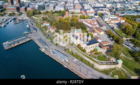 Akershus Fortress or  Akershus Festning, Oslo, Norway Stock Photo