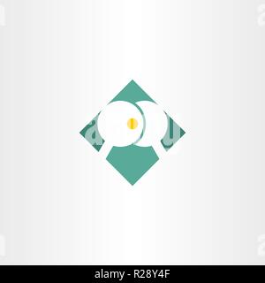 table tennis logo vector sign icon design Stock Vector