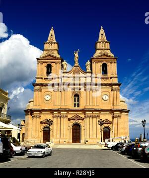 National Sanctuary of our Lady of Mellieha Stock Photo