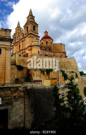 National Sanctuary of our Lady of Mellieha Stock Photo