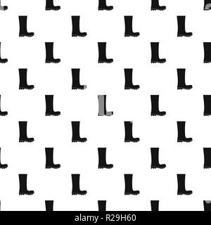 Rubber boots pattern vector seamless repeating for any web design Stock Vector