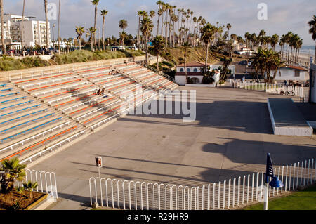 Outdoor amphitheatre seating stairs in oval shape Stock Photo - Alamy