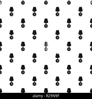 Medal pattern vector seamless repeating for any web design Stock Vector