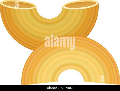 Kanelone pasta icon. Realistic illustration of kanelone pasta vector ...
