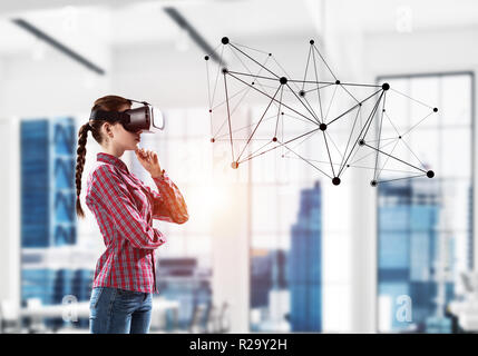 Most new entertainment and social communication technologies in  Stock Photo