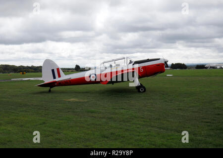 De Havilland DHC-1 Chipmunk two-seater trainer aircraft in