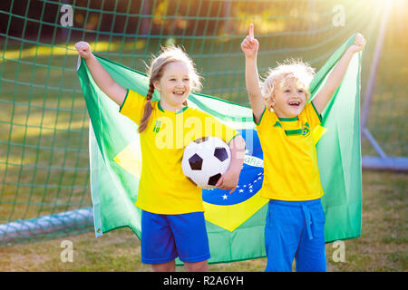 Football Kids Brazil Jersey -2022