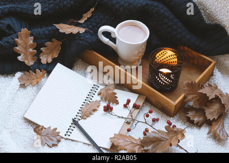 hygge still life Stock Photo