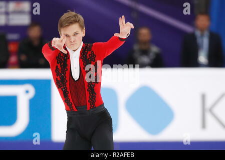 MegaSport Arena, Moscow, Russia. 17th Nov, 2018. Alina Zagitova (RUS ...