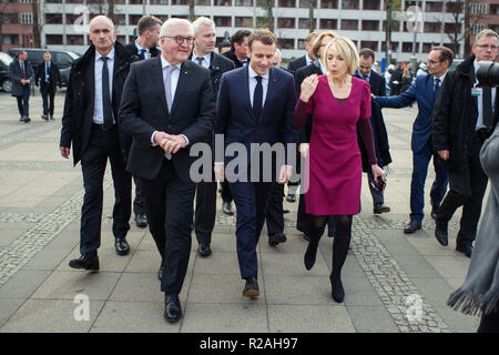 Berlin Germany. 18th Nov 2018. Frank Walter Steinmeier l r