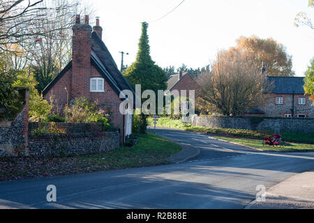 Views of the village on Barnham, Suffolk Stock Photo