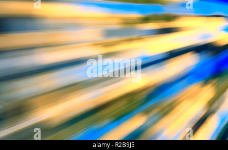Movement of fibre optic lights. Speed of light, abstract light, fibre-optic. Stock Photo