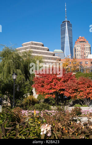 Museum of Jewish Heritage - A Living Memorial to the Holocaust, NYC Stock Photo