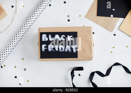 Black Friday Present Stock Photo
