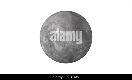 mercury planet solar system Stock Photo