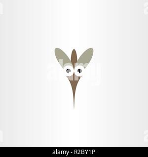 mosquito vector logo icon vector Stock Vector