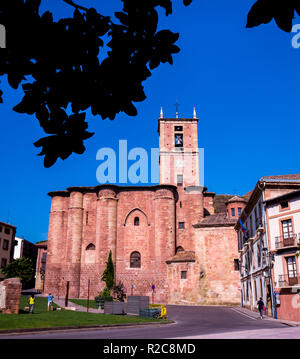 Monasterio de Santa María la Real. Nájera. La Rioja. España Stock Photo