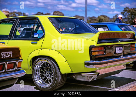 Canberra, Australia. 18th Nov, 2018. Torana nationals car show in Canberra, Australia. 18th Nov, 2018. Credit: Michael Miller/Alamy Live News Stock Photo