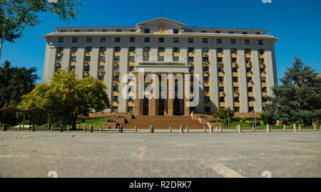 View of the building where the Government House operates in the center of the city Stock Photo