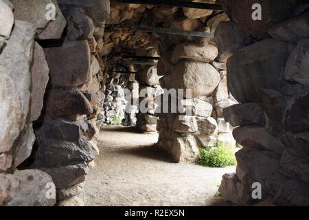 grotto in the park of schwerin