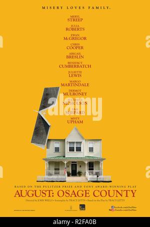 August: Osage County Year : 2013 USA Director : John Wells Movie poster (Can) Stock Photo