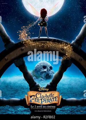 The Pirate Fairy Year : 2014 USA Director : Peggy Holmes Animation Movie poster (Fr) Stock Photo