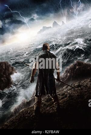 Noah Year : 2014 USA Director : Darren Aronofsky Russell Crowe Movie poster Stock Photo