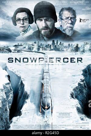 Snowpiercer  Year : 2013 South Korea / USA Director : Bong Joon Ho Movie poster (Ger) Stock Photo