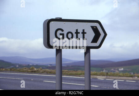 street sign god Stock Photo