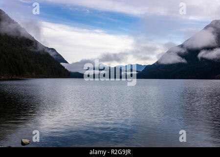 North Beach, Alouette Lake in Golden Ears Provincial Park Stock Photo