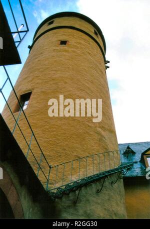 rapunzel's tower Stock Photo